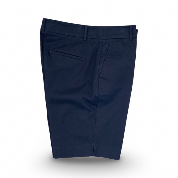 Ann Taylor Black Boardwalk Short Bermuda Shorts Classic Style Size 8 - Picture 3 of 8